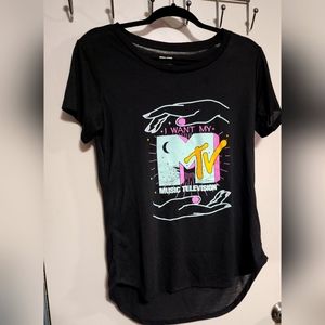 I Want My MTV black XXL(19) shirt